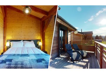 Séjour dans un chalet privatif à Woodland Village au cœur du Valais jusqu'à 8 personnes